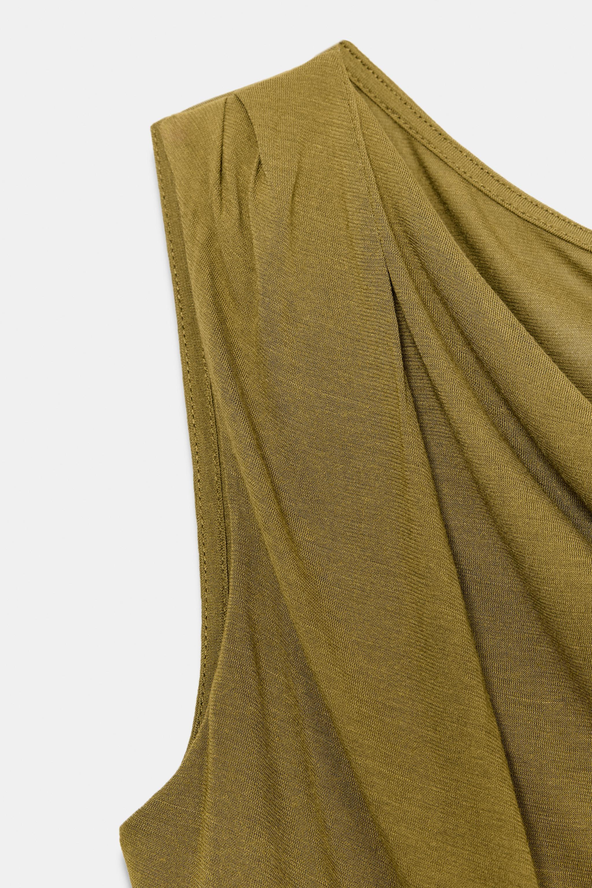 DRAPED ASYMMETRIC TOP